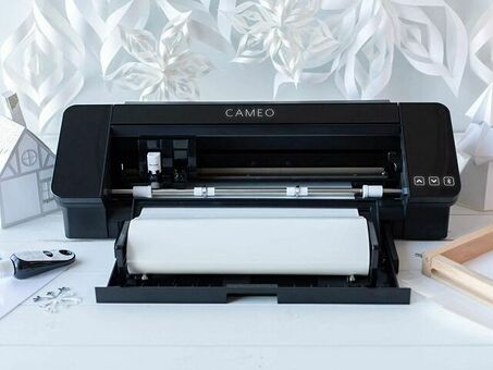 Режущий плоттер Silhouette CAMEO 4 (черный) (SILH-CAMEO-4-BLK-5T)