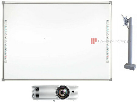 Интерактивный комплект Donview DB-82IND-H03 + Optoma X309ST + FIX P800-1400