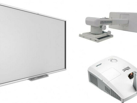 Интерактивный комплект SMART Board SBM777V-43 + Vivitek DW770UST + WM-3 ( SBM777iv5)