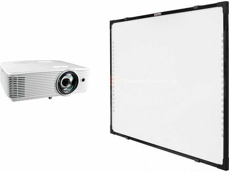 Интерактивный комплект IQBoard TN082 + Optoma X308STe + Wize WTH130