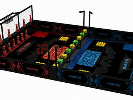 Makeblock соревновательное поле 2022 MakeX Challenge Arena ( P1090036)