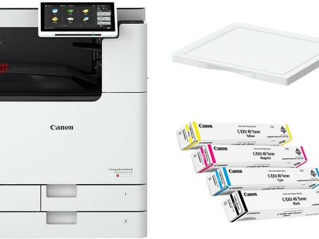 МФУ Canon imageRUNNER ADVANCE DX C3822i + тонер + крышка