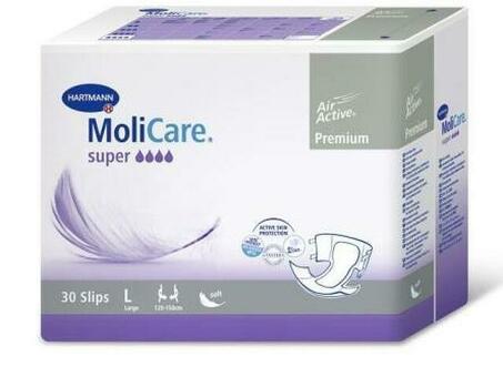 MoliCare Premium soft super - Воздухопроницаемые подгузники: размер L, 30 шт. 169850/0