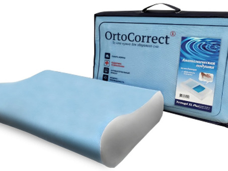 Анатомическая подушка "OrtoSleep" Termogel XL Plus OrtoSleep/ORTOCORRECT