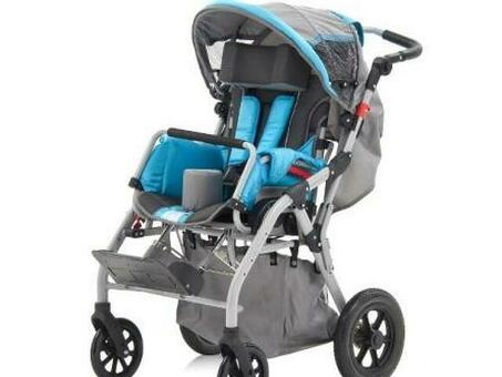 Инвалидная детская кресло-коляска Baby comfort blue H6