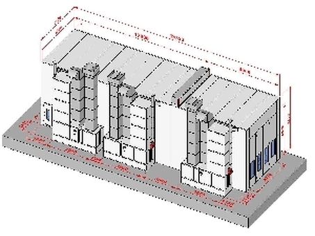 Покрасочная камера KraftWell KRW1855-TM