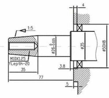 Двигатель дизельный Excalibur 188FA-T0 вал конусный 26/73.2/taper ТСС 025595