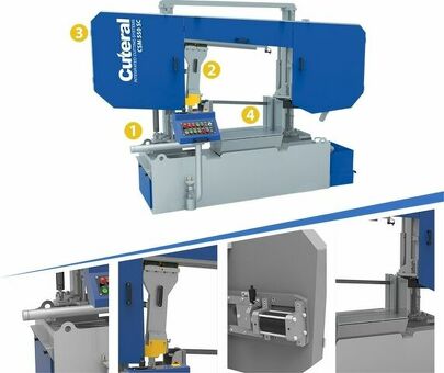 Станок ленточнопильный полуавтоматический CUTERAL CSM 550 SC