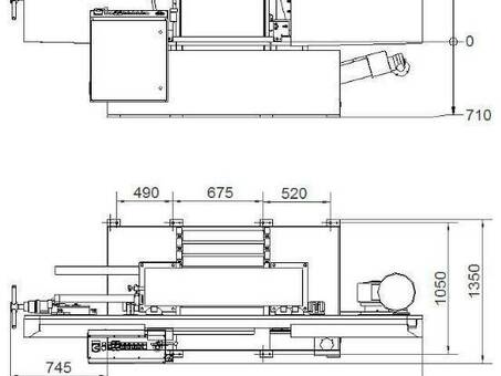 Ленточнопильный станок полуавтоматический Siloma W 630/800HA