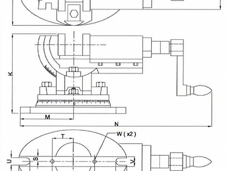 Трехосевые прецизионные тиски TLT/SP-75 Wilton WI11701EU