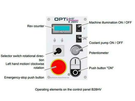 Сверлильный станок OPTIdrill B 28HV