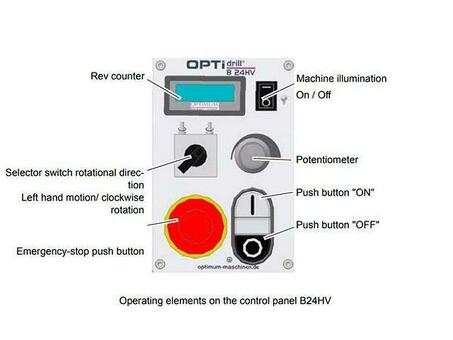 Сверлильный станок OPTIdrill B 24HV