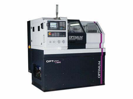 Станок токарный с ЧПУ Optimum OPTIturn L28HS CNC (808D Advanced) 3504220