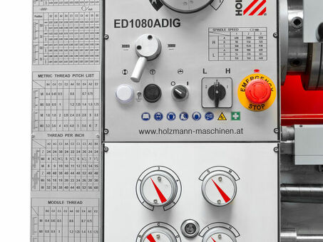 Станок токарный по металлу с УЦИ Holzmann-Maschinen ED1080ADIG_400V