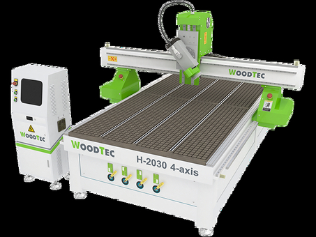 Фрезерно-гравировальный станок с ЧПУ WoodTec H 2030 4-axis