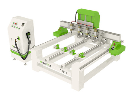 Фрезерно-гравировальный станок с ЧПУ WoodTec T-1513х4
