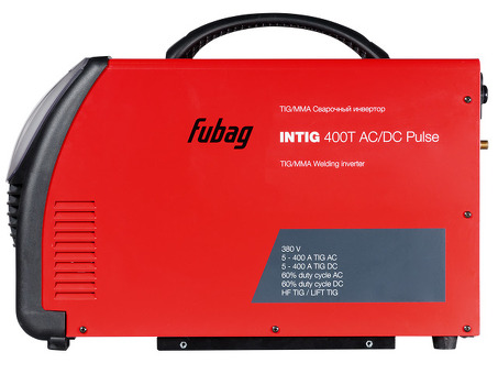 Сварочный инверторный аргонодуговой аппарат FUBAG INTIG 400 T AC/DC PULSE с горелкой 38028.2