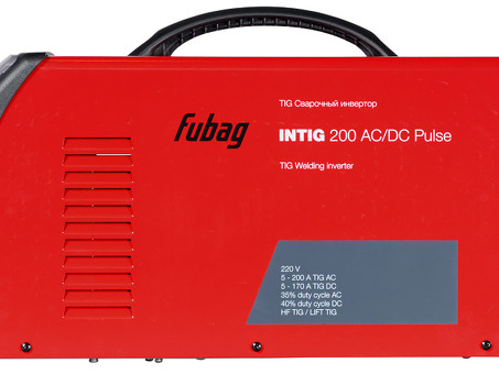 Сварочный инверторный аргонодуговой аппарат FUBAG INTIG 200 AC/DC PULSE с горелкой 68 441.2