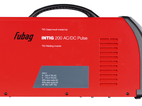 Сварочный инверторный аргонодуговой аппарат FUBAG INTIG 200 AC/DC PULSE с горелкой 68 441.2