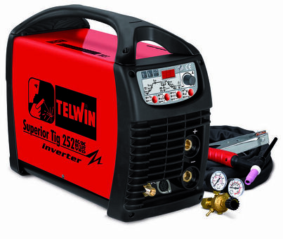 Сварочный аппарат аргонодуговой Telwin SUPERIOR TIG 252AC/DC HF/LIFT VRD + TIG ACC. 816117