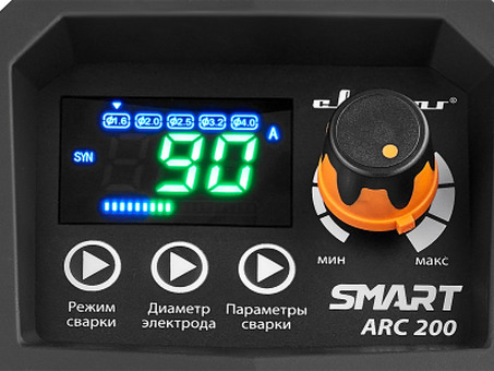 Сварочный аппарат MMA Сварог REAL SMART ARC 200 BLACK (Z28303)