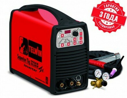 Сварочный аппарат Telwin SUPERIOR TIG 421 DC-HF/LIFT + TIG ACC