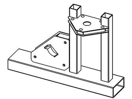 Угольник магнитный для сварки отключаемый MAG605 Smart&Solid