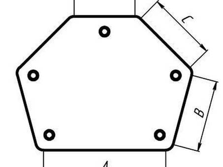 Угольник магнитный для сварки MAG615 Smart&Solid