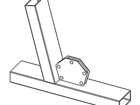 Угольник магнитный для сварки MAG615 Smart&Solid