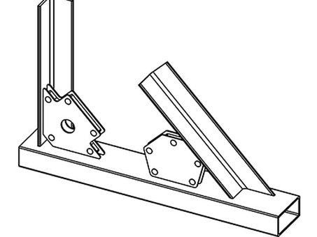 Угольник магнитный для сварки MAG615 Smart&Solid