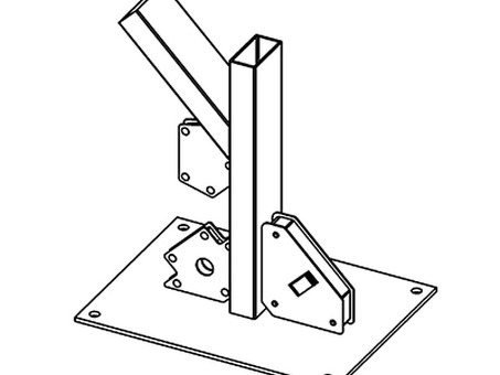 Угольник магнитный для сварки MAG615 Smart&Solid