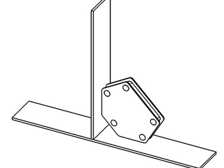 Угольник магнитный для сварки MAG613 Smart&Solid