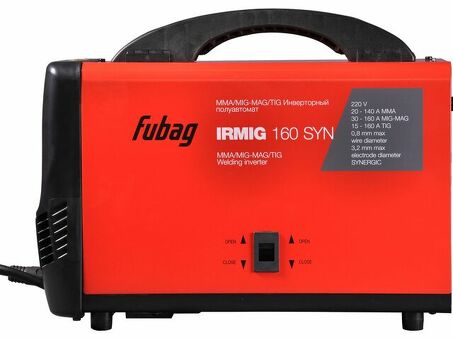 Сварочный полуавтомат инвертор FUBAG IRMIG 160 SYN с горелкой FB 150 38641.1