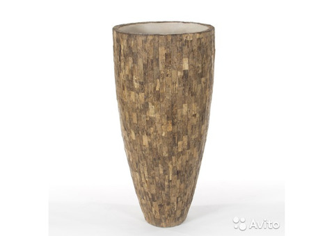 Кашпо Cemani Wood small, D43xH70