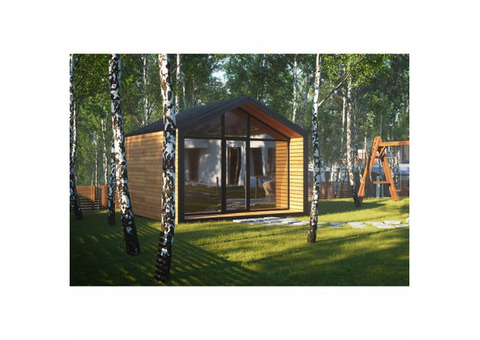 Беседка в амбарном стиле Garden House 18