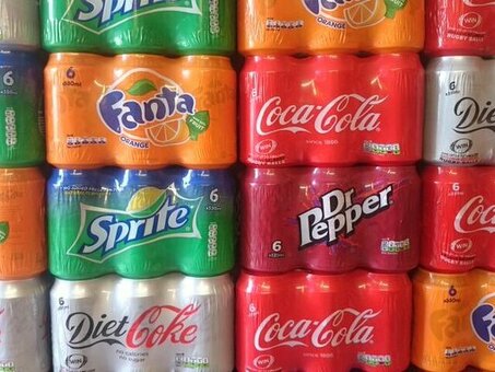 Оптовая Coca Cola, Fanta, Sprite и другие безалкогольные напитки 330мл