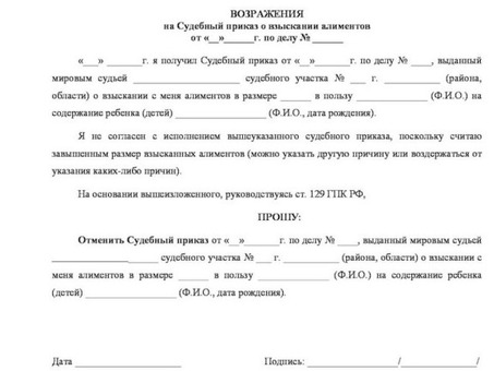 Шаблон отмены судебного приказа по кредиту в 2021 году: как составить и какими правами располагает заемщик