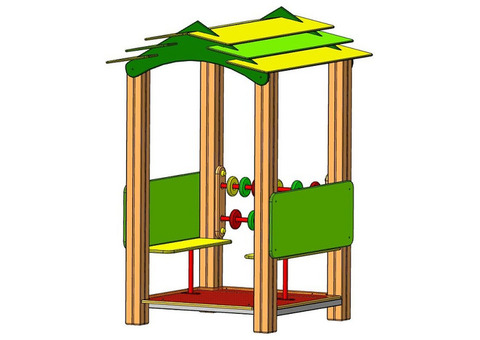 Детские домики, беседки и теневые навесы от производителя