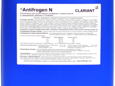 Теплоноситель Antifrogen N: свойства, применение и преимущества