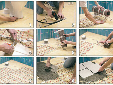 Система подогрева пола DEVI для плиточных полов