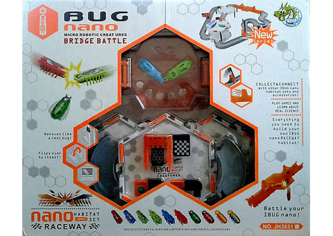 Игровой трек с 2 нано жуками Hex bug Nano