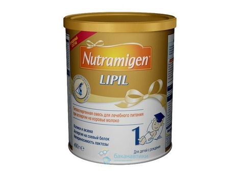 Детская сухая смесь Enfamil (Энфамил), Nutramigen (Нутрамиген), Lipil (Липил)