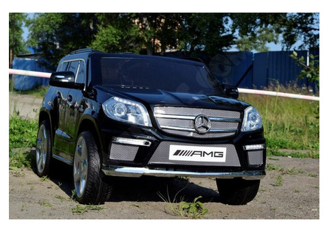 Детская машина на аккумуляторе Mercedes Gl63 черная