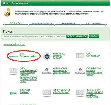 Оплачивайте счета за электроэнергию через личный кабинет Петроэлектросбыта