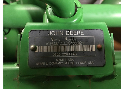 КУКУРУЗНАЯ ЖАТКА БУ 2013 John Deere 612C stalkmaster