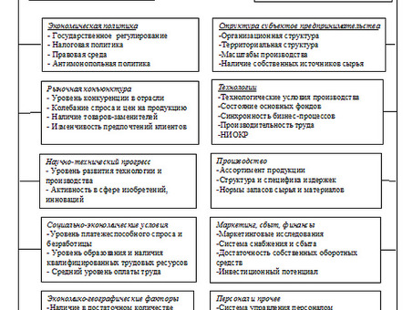 Анализ и оценка эффективности предпринимательской деятельности - Профессиональные услуги