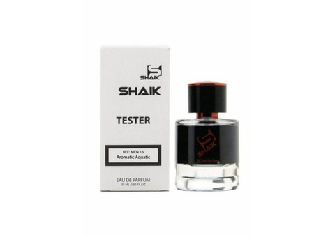 Tester 25ml. Shaik m-15 Bvlgari Aqua