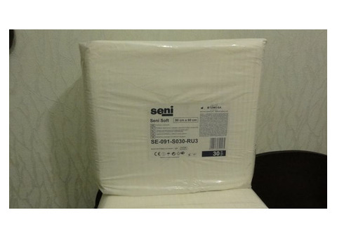 Впитывающие пеленки Seni Soft 90x60 см, 30 шт.