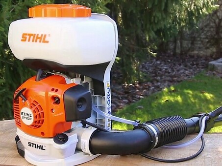 Электрический опрыскиватель Stihl для эффективной борьбы с вредителями и сорняками