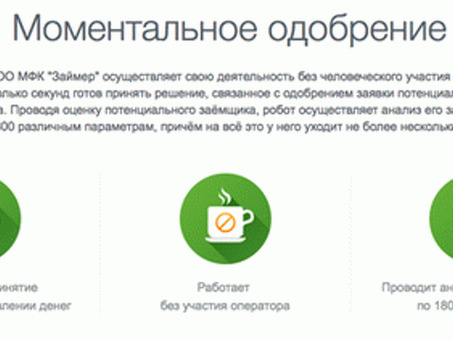 Мгновенное погашение кредита - избавьтесь от просроченных платежей с помощью Zaimer